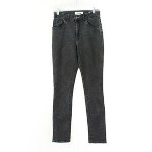 Acne Studios Needle Rocca Washed Black Straight Skinny Jeans